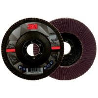 3M 4-1/2" X1/4" X 7/8" T27 40GRIT 769F FLAP DISC