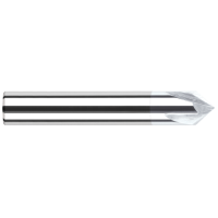 6.000 mm Shank DIA x 45° per side - 2 FL - TiB2 Coated