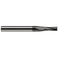5 FL - 0.2500" (1/4) Cutter DIA x 0.7500" (3/4) LOC  - Amorphous Diamond Coated