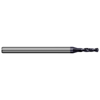 .0190 DIA PH SOLID DRILL, 3x LOF AlTiN