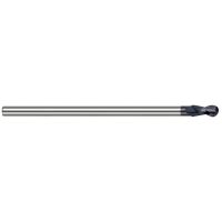 5/16 D x 1/4 SHANK BALL EM, 2 FL AlTiN
