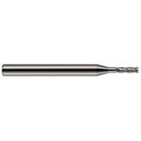 4 FL - 0.2500" (1/4) Cutter DIA x 0.0100" Radius x 0.7500" (3/4) LOC x 1.2500" (1-1/4) Reach