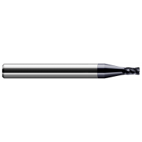 4 FL - 0.1718" Cutter DIA x 0.0100" Radius x 0.2600" LOC  - AlTiN Coated