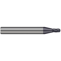 5 FL - 0.1250" (1/8) Cutter DIA x 0.1870" (3/16) LOC  - AlTiN Coated