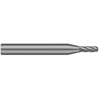5 FL - 0.1250" (1/8) Cutter DIA x 0.3750" (3/8) LOC 