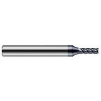 5 FL - 0.1875" (3/16) Cutter DIA x 0.0050" Radius x 0.1500" LOC  - AlTiN Nano Coated