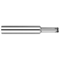 M4 THD CARBIDE MILL CUTTER, 3x RCH