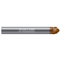 0.3750" (3/8) Shank DIA x 60° per side - 5 Helical FL - Val-Max X Coated