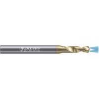 8.300 mm (0.3268") Drill DIA x 24.90 mm (0.980") Max Drill Depth - 2 FL - Val-Max V Coated