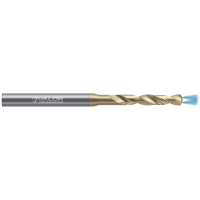 8.204 mm (0.3230") Drill DIA x 41.00 mm (1.614") Max Drill Depth - 2 FL - Val-Max V Coated