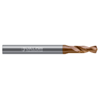 8.432 mm (0.3320") Drill DIA x 25.30 mm (0.996") Max Drill Depth - 2 FL - Val-Max X Coated
