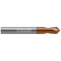 8.000 mm (0.3150") Drill DIA x 20.00 mm (0.787") Flute Length- 90° - 2 FL - Val-Max X Coated