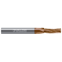M8-1.25 - 0.235 mm Cutter DIA x 0.625 mm LOC - 3 FL - Val-Max X Coated