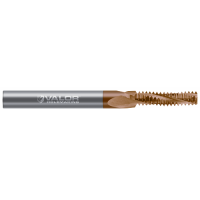 M6-1.00 - 0.186 mm Cutter DIA x 0.748 mm LOC - 3 FL - Val-Max X Coated